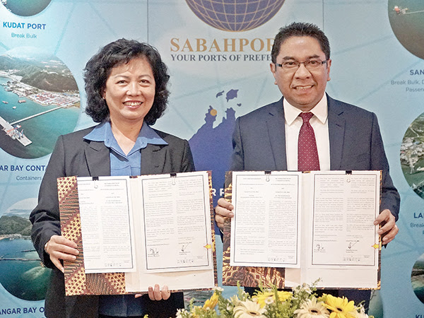 Sabah Ports Signs Pact To Improve Efficiency Daily Express Online Sabah S Leading News Portal