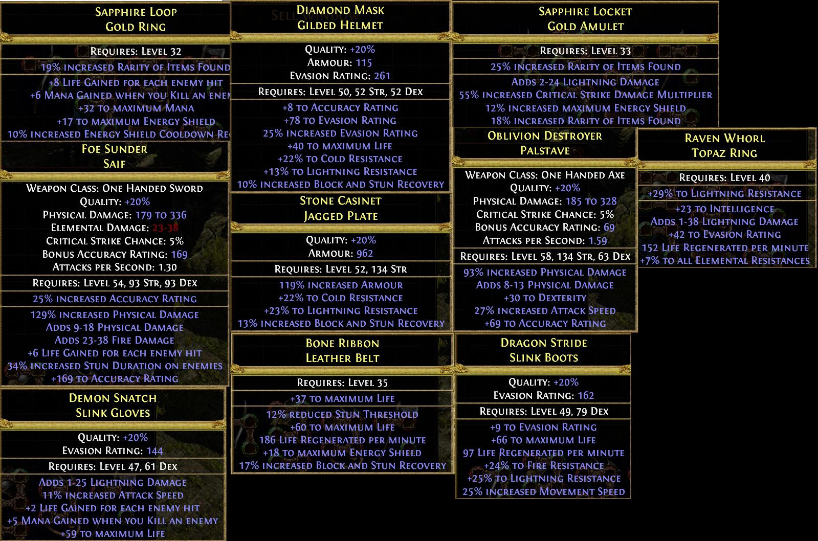Regal orb recipe