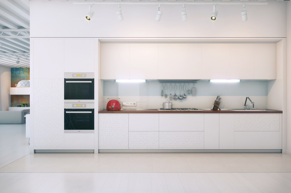 iContemporaryi iwhitei ikitcheni Interior Design Ideas iContemporaryi iwhitei ikitcheni Interior Design Ideas