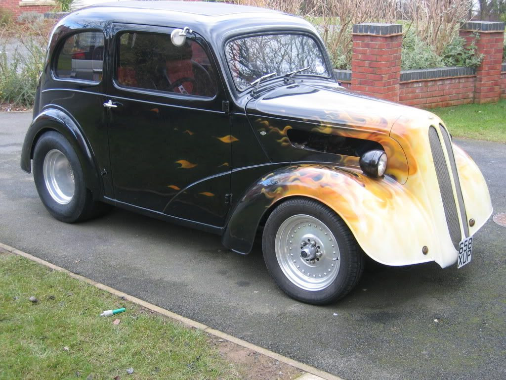 Ford pop hotrod v8,nitrous etc