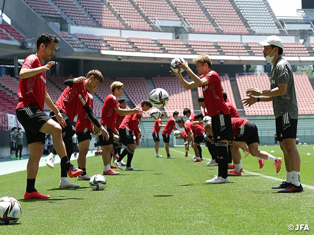 U 24日本代表 豊田で初練習 Jfa 公益財団法人日本サッカー協会