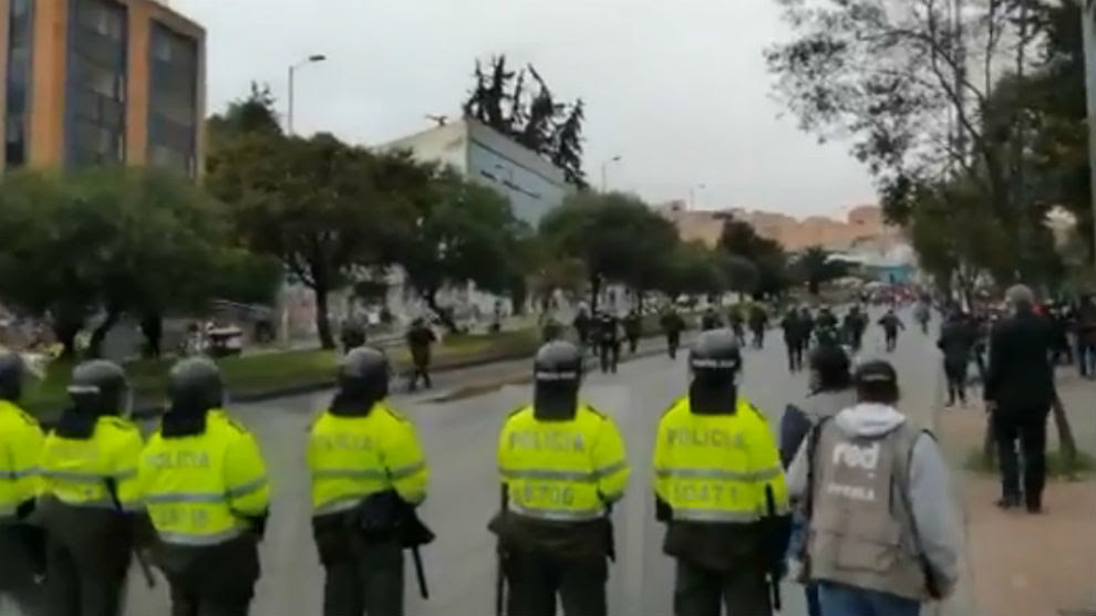 Paro Nacional hoy: Paro Nacional en Bogotá, en directo ...