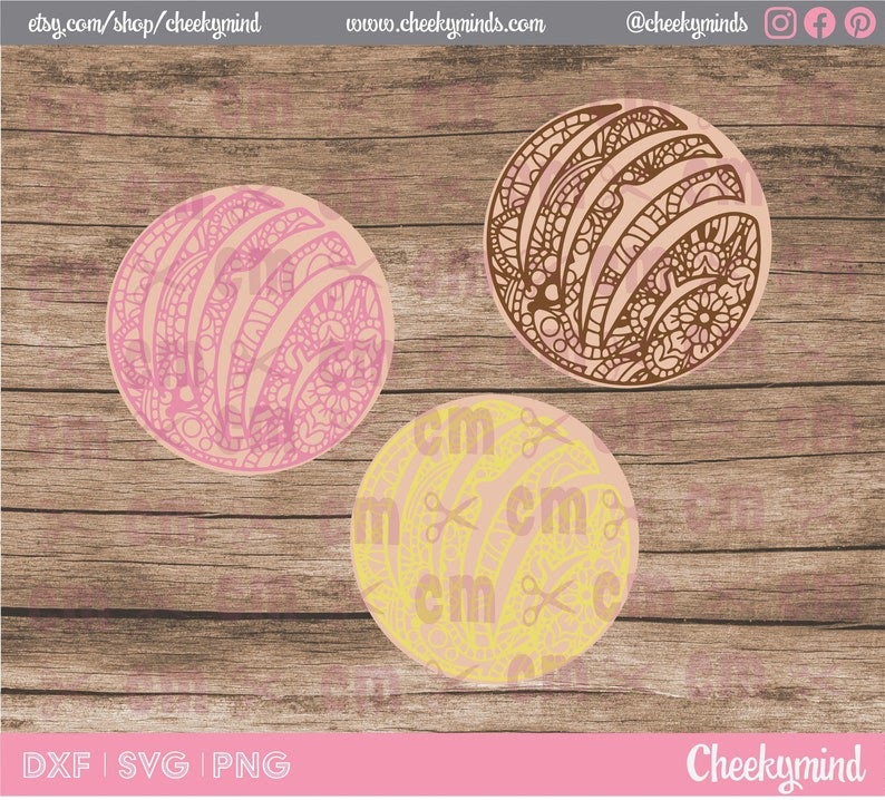 Download 267 Mexican Sweet Bread Svg SVG PNG EPS DXF File for Cricut, Silhouette and Other Machine