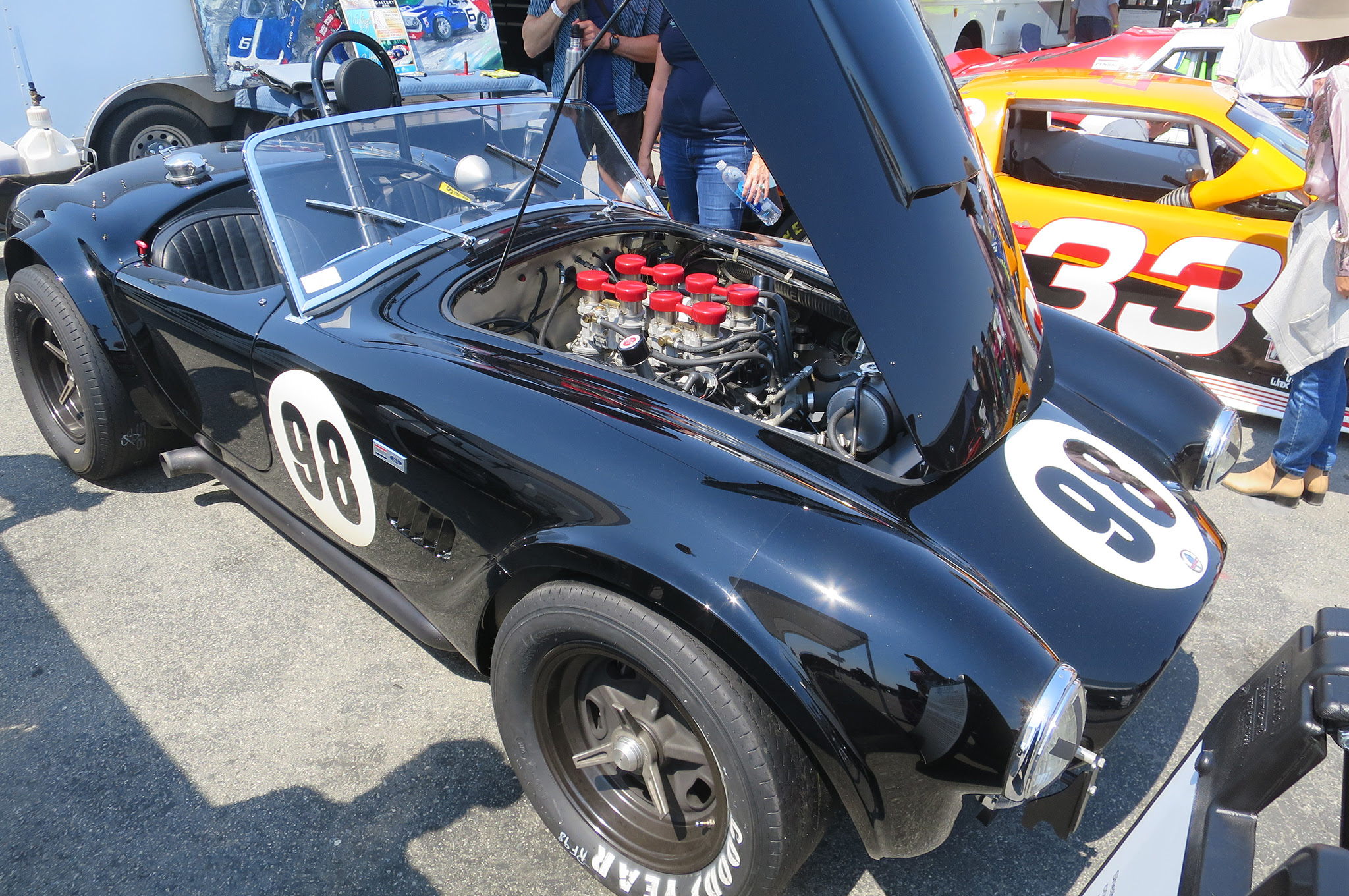 1963 Shelby Cobra CSX2136 Factory Race Car front three quarters