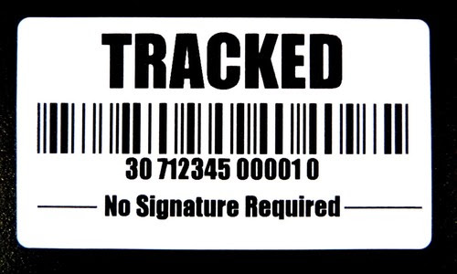 Fake mail label