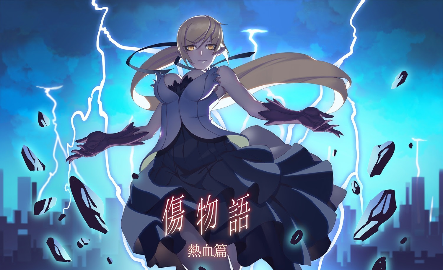 伤物语剧场版壁纸 万图壁纸网