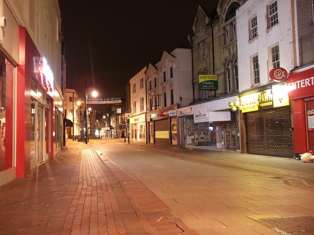 Image result for high street at night