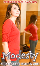 modesty checklist