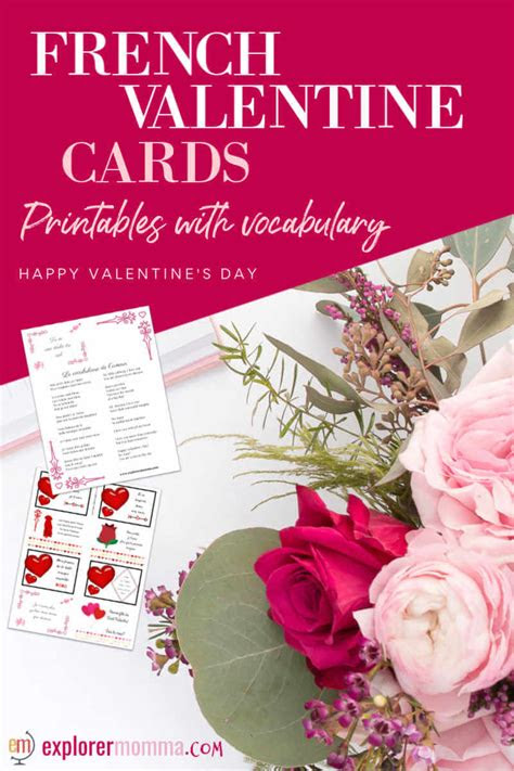  free printable french valentine cards explorer momma