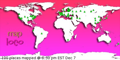 Locations of Site Visitors