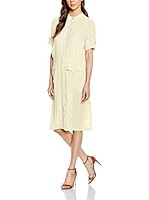 Belstaff Vestido Seda Seaford (Crema)