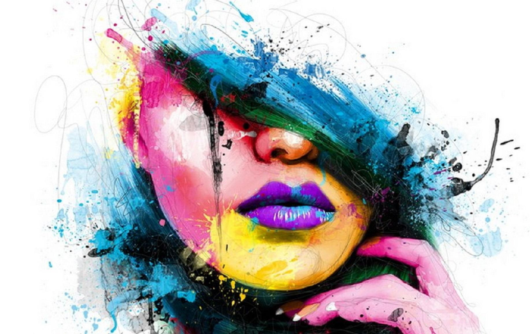 Beautiful Abstract Face HD desktop wallpaper Widescreen Beautiful Abstract Face HD desktop wallpaper Widescreen