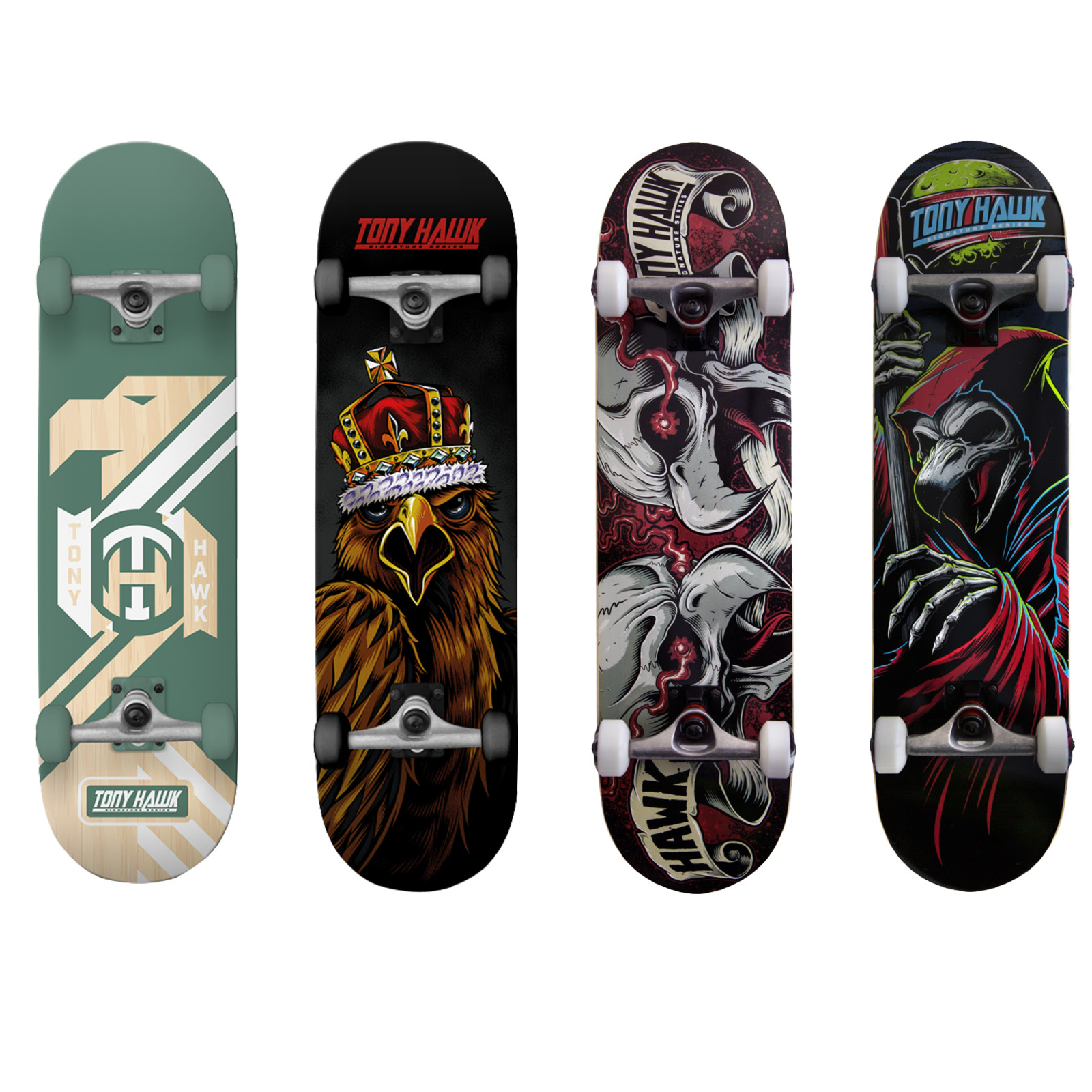 Tony Hawk Signature Series 180 360 720 900 Skateboard