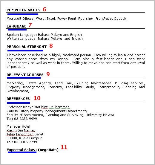 Cara Buat Resume Terbaik  Azhan.co