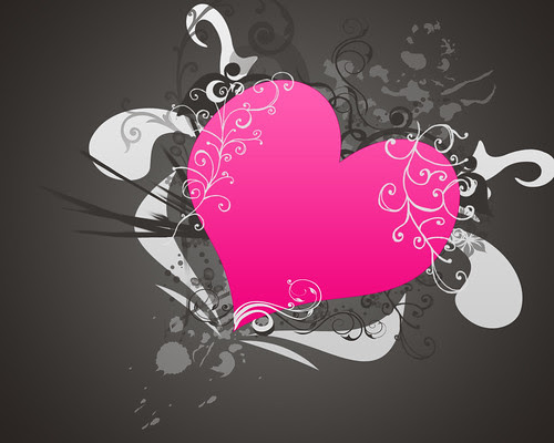 Valentine Heart Wallpaper. Ornamental heart dotconcepts