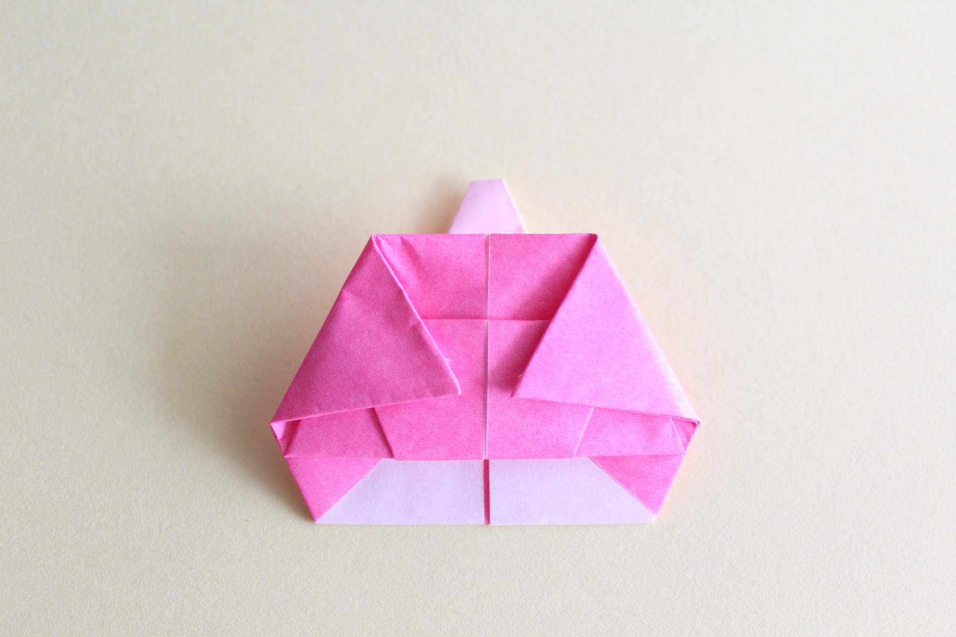 折り紙でお雛様の折り方