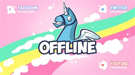 llama pink fortnite ownd overlays panels alerts