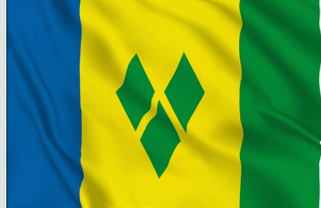 Saint Vincent Flag to buy | Flagsonline.it