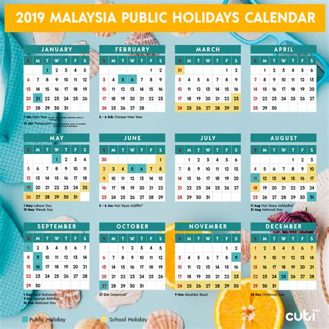  malaysia calendar 2021 with public holidays calendar 2021