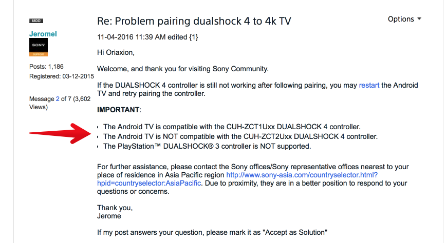 Is It Not Possible To Connect A Dualshock 4 Controller Via Bluetooth To An Android Tv R Androidtv