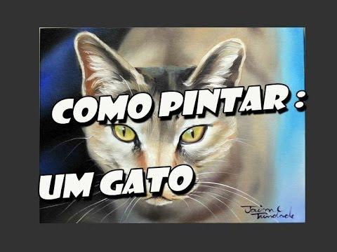 Dessin Et Peinture Video 912 Comment Peindre Un Chat A La Peinture A L Huile Le Blog De Lapalettedecouleurs Over Blog Com