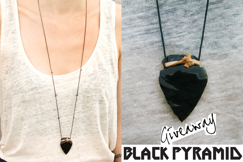 arrowhead necklace, fashion giveaway