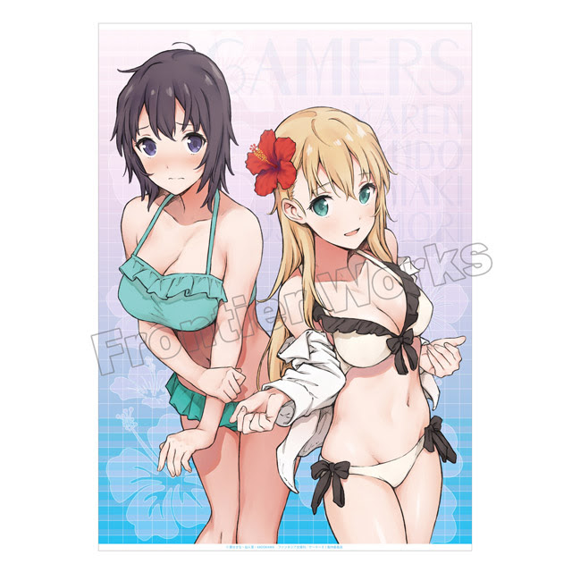 Tvアニメ ゲーマーズ Tシャツ 星ノ守千秋 フロンティアワークス