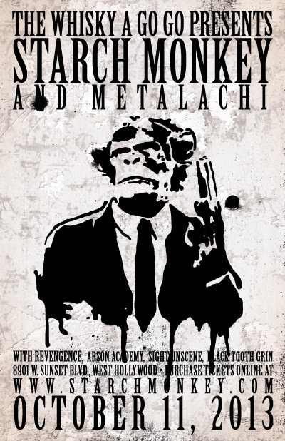 METALACHI, Starch Monkey, Revengeance, Arson Academy 