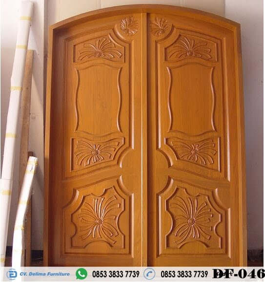  Pintu  Kupu  Tarung  Lengkung Ukiran  Klasik Desain Pintu  