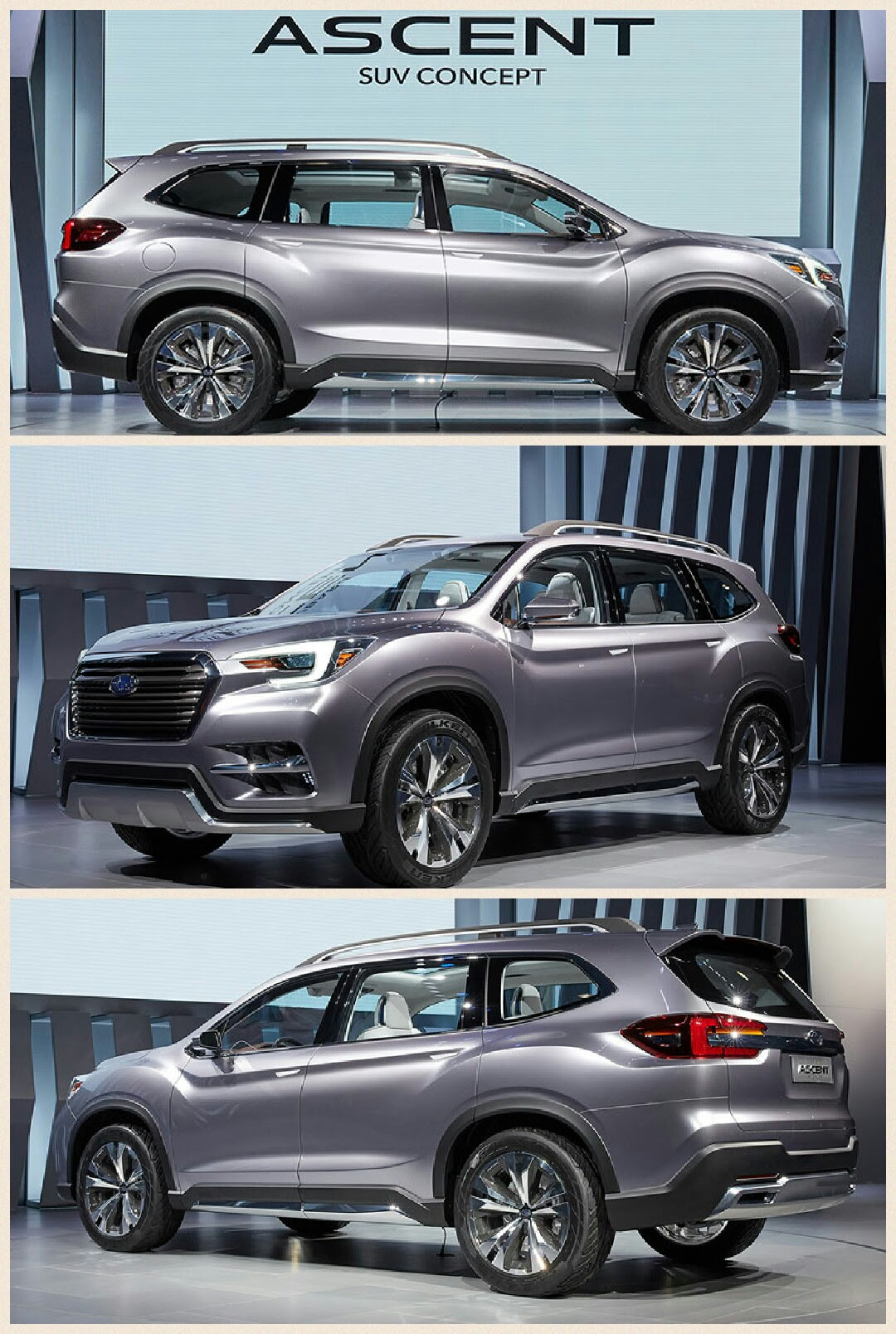 スバル18年発売の3列シートsuvの名前は Ascent アセント に Phev ブログ