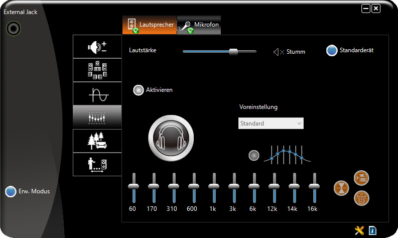 USB Mikrofon zu Line In umleiten
