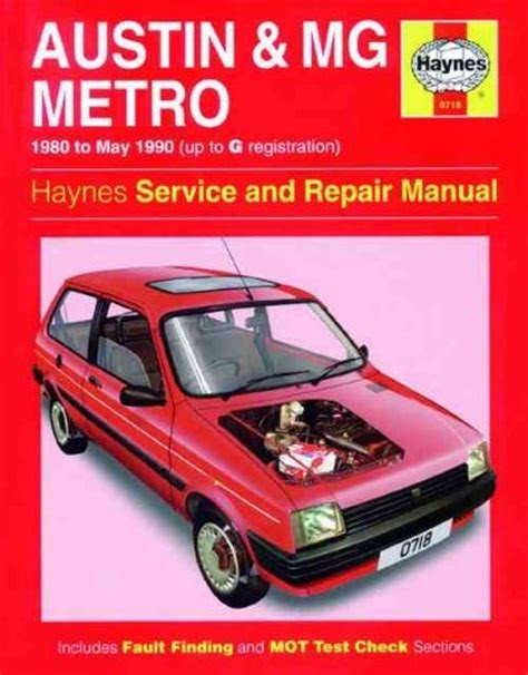PDF Austin Metro Mg Metro Service Repair Manual 1980 1990