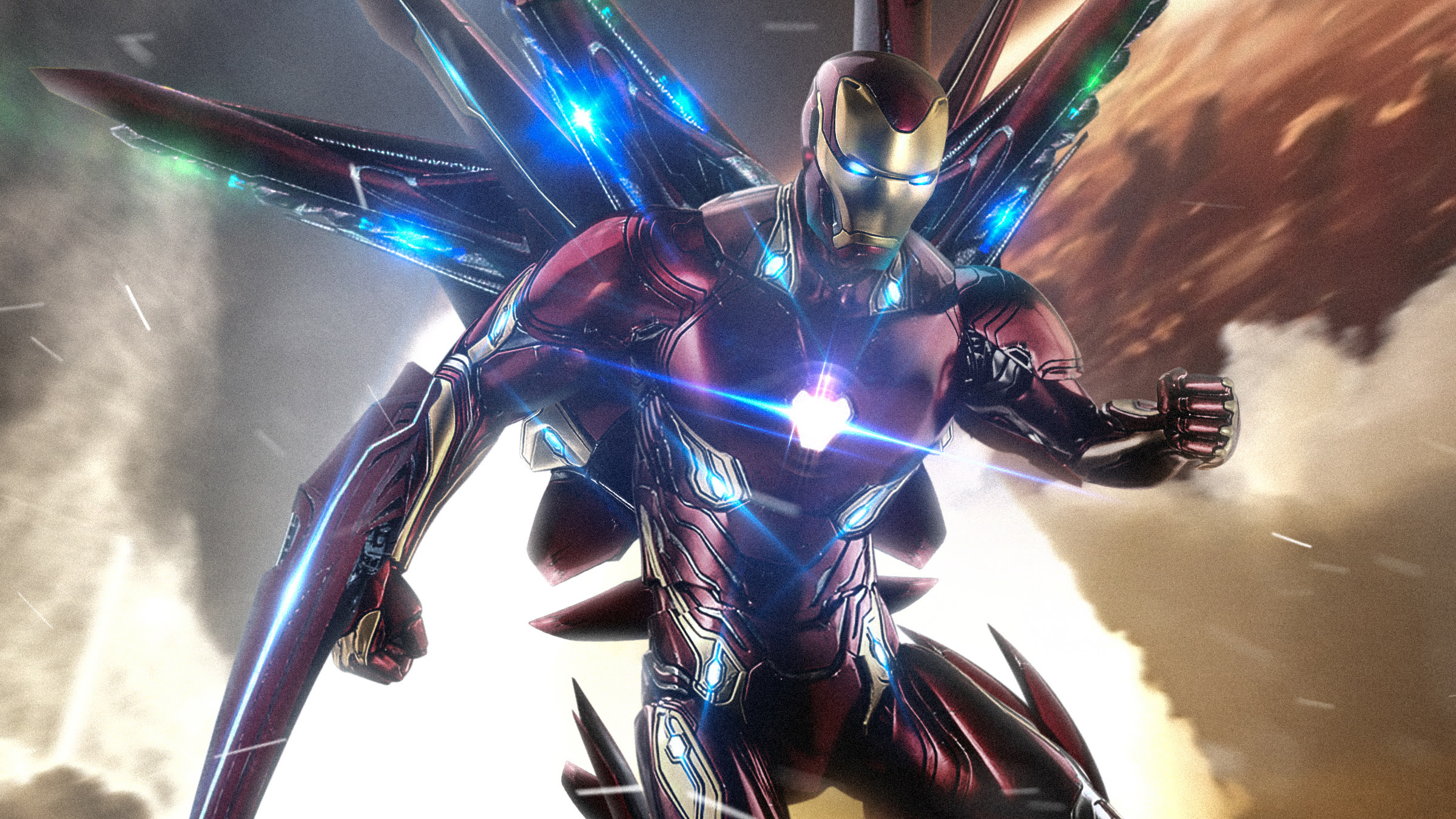  Iron  Man  New  Suit  Art HD  Superheroes 4k Wallpapers  