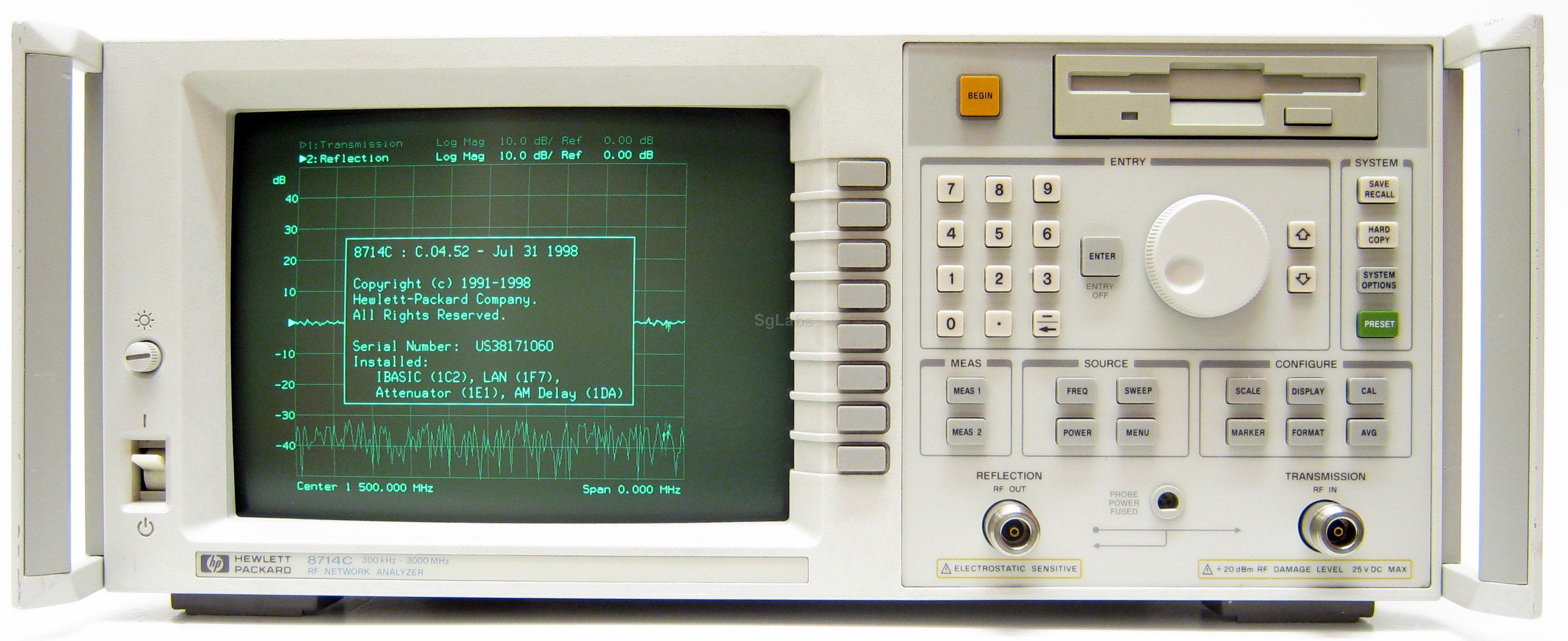 power meter dc 8714C Keysight, HP Agilent power meter dc 8714C Keysight, HP Agilent