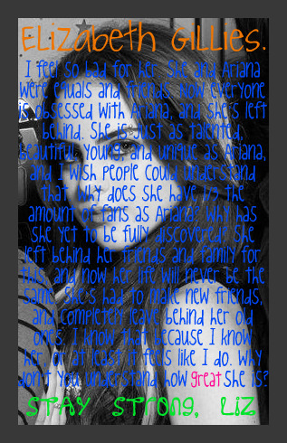 Tags elizabeth gillies