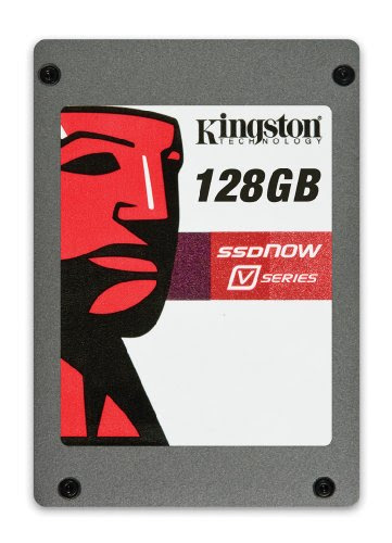 Kingston SSDNow V Series 128 GB SATA 3GB/s 2.5-Inch Solid State Drive with Desktop Upgrade Kit Bundle SNV125-S2BD/128GB On Sale
