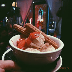 Churros at La Casita Gastown in Vancouver BC
