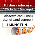 Iti dau reducere 1% la PC Garage