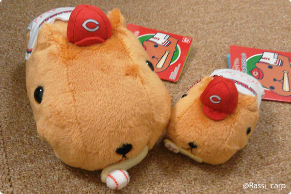 カピバラさん カープコラボぬいぐるみ マスコット らっしーのカープ応援ブログ
