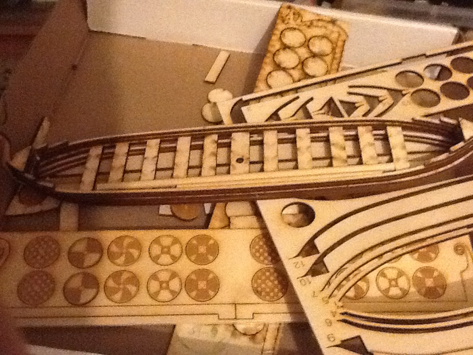 balsa wood viking ship plans