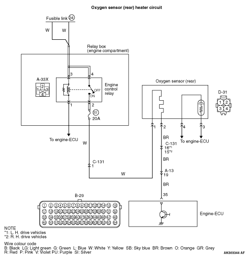 code no p0037 oxygen sensor rear heater circuit low input out club ru faq