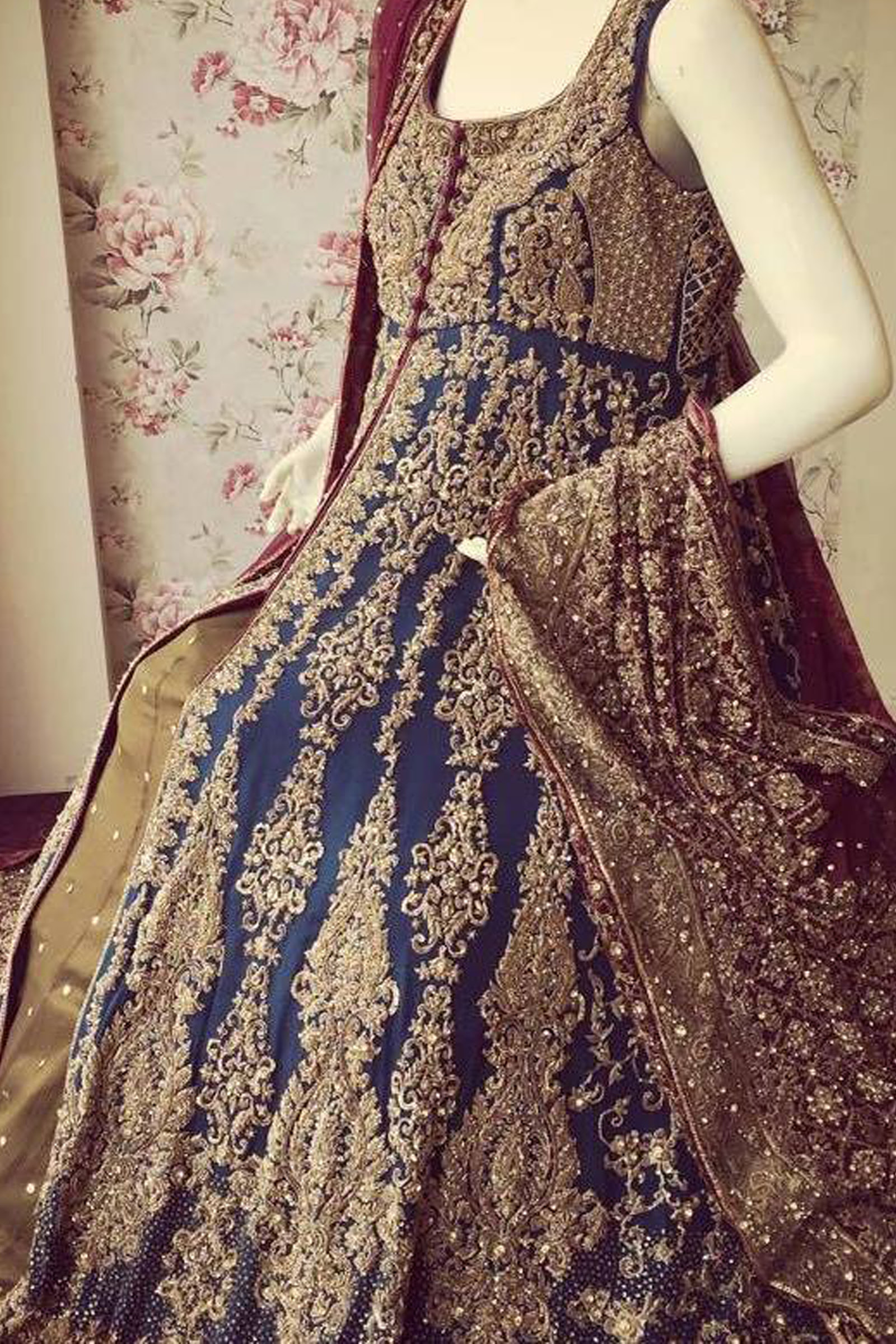 Buy Wholesale Retail Latest Luxury Blue Bridal Collection 2018