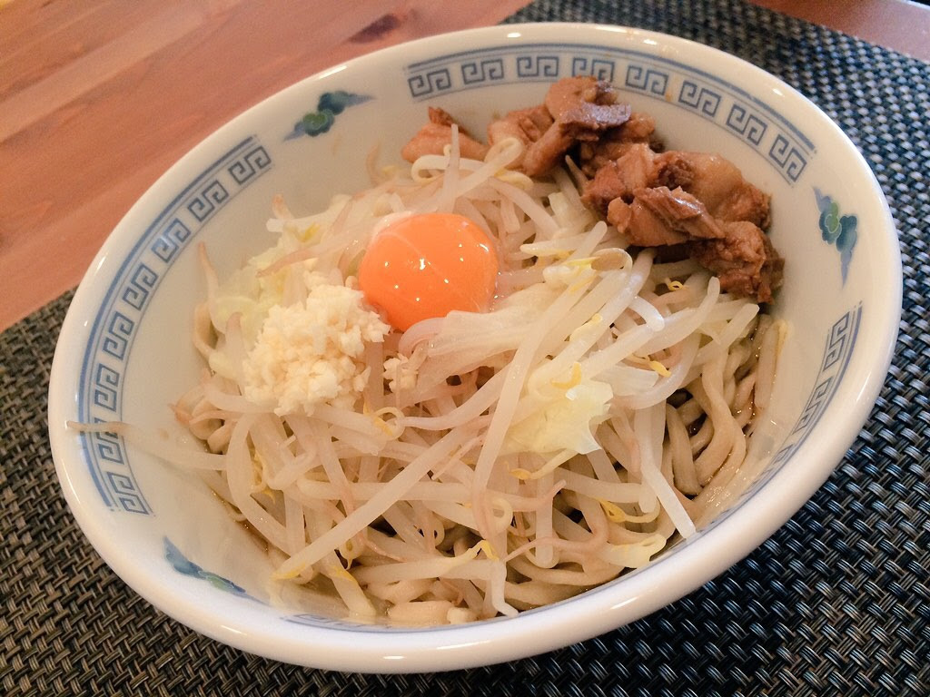 仙川二郎の麺で髭風油そば のレシピ Ramener 自作ラーメンや製麺に関するレシピブログ