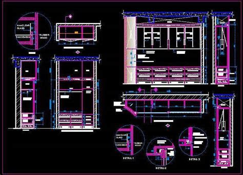 sliding wardrobe plan