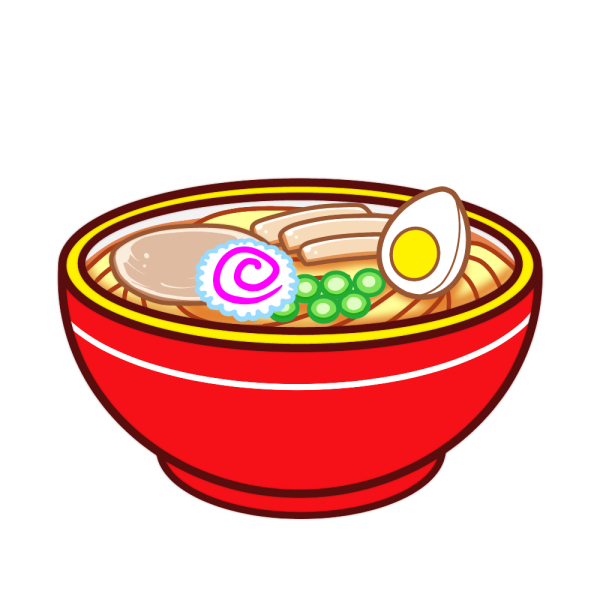 ラーメンのイラスト かわいいフリー素材が無料のイラストレイン