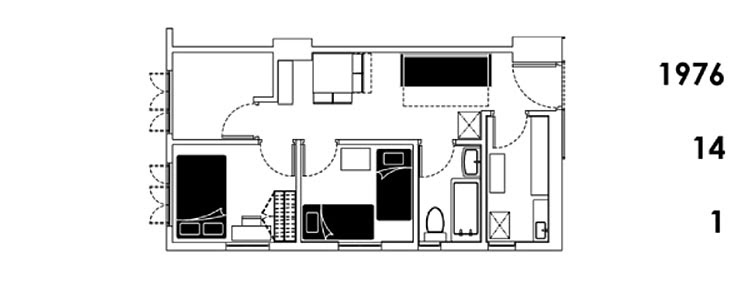 A Tiny Apartment in Hong Kong Transforms into 24 Rooms | HomeDSGN ...