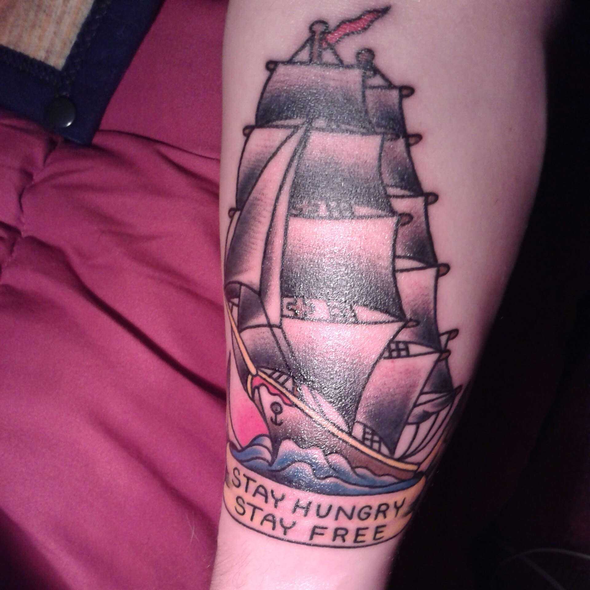Stay hungry Stay free by Chris Howell at Southern Star Stay hungry Stay free by Chris Howell at Southern Star