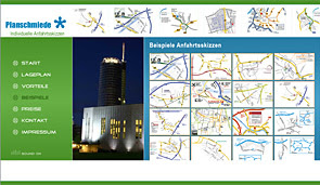 Anfahrtsskizzen erstellen
