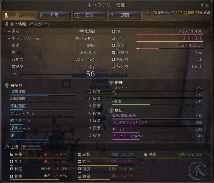 黒い砂漠を始めて４ヶ月経過 黒い砂漠の自己満足雑記