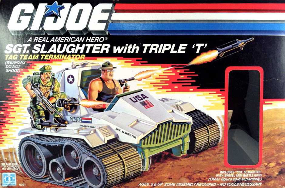 Military Adventure Toys Hobbies 1986 G I Joe Triple T Engine Tank Gun